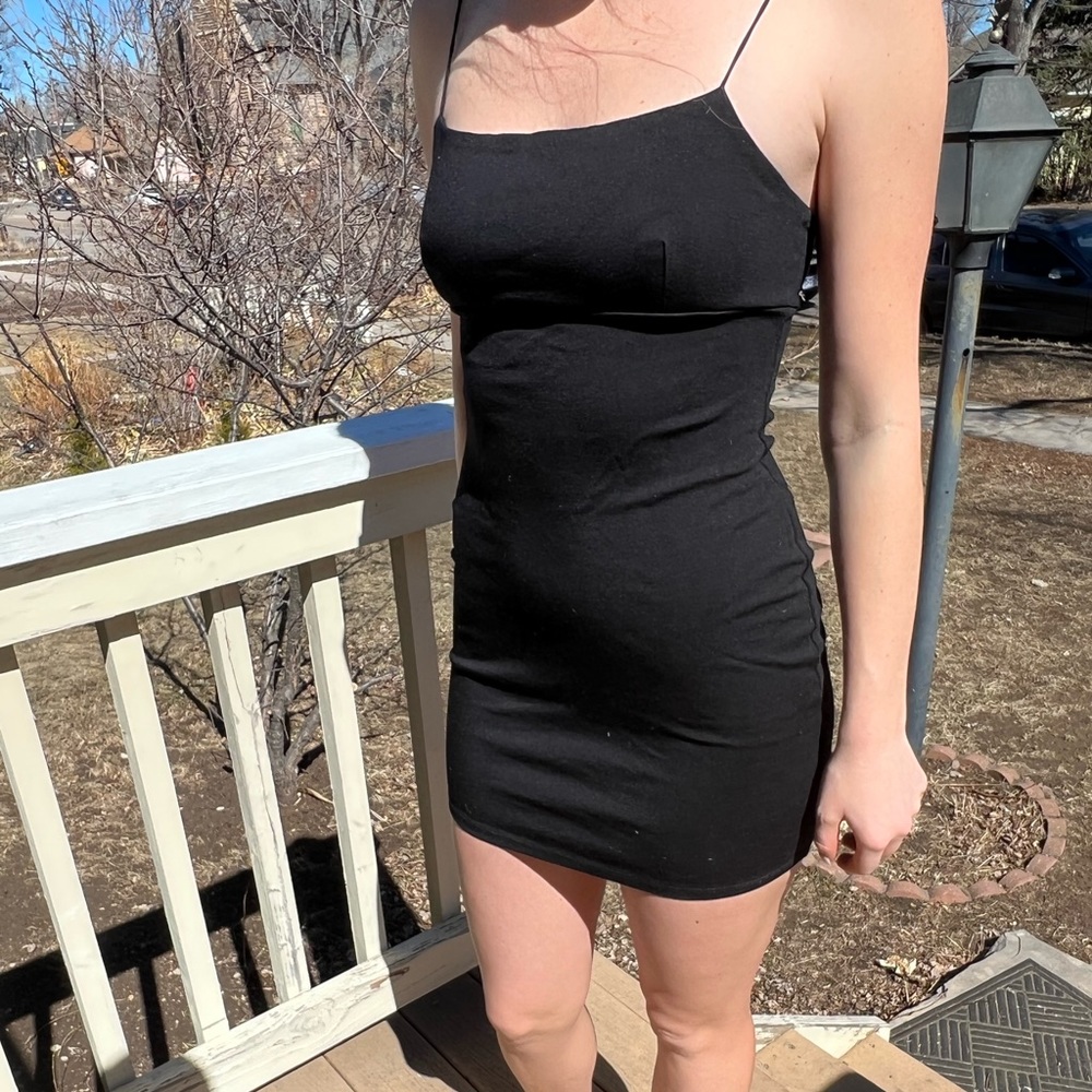 Urban Outfitters little black dress stretchy